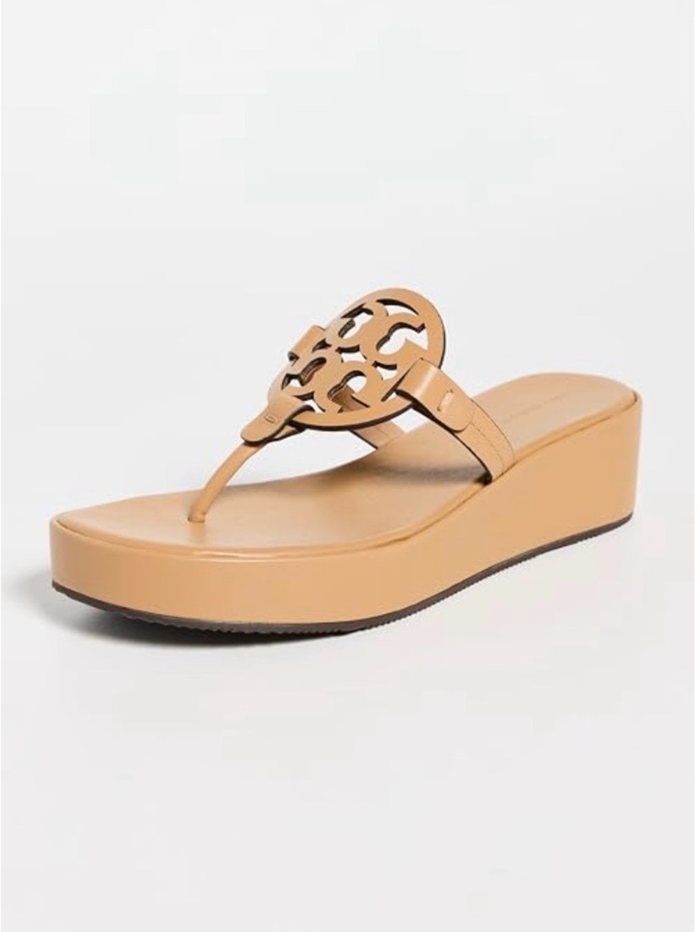 Tory Burch Miller Wedge Sandals 25mm - Size 9